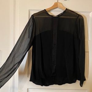 Black Zara Blouse